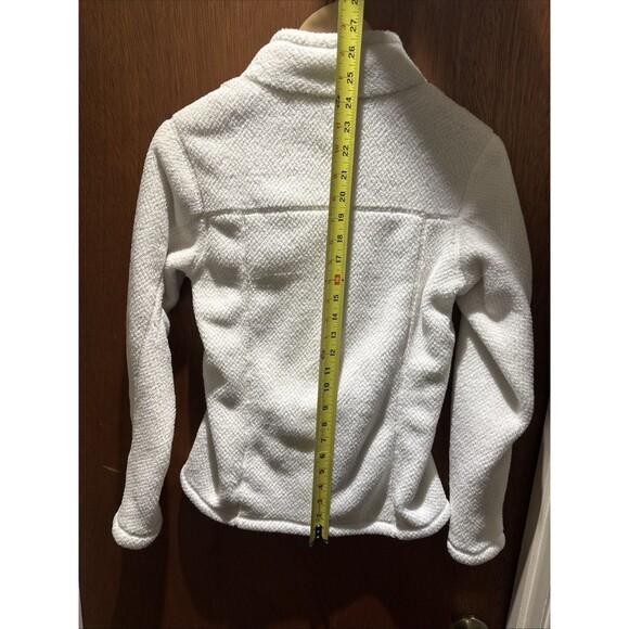 Patagonia Sweater Womens XS Ivory White Jacket Fleece Re-Tool Snap-T Pullover - Picture 8 of 8